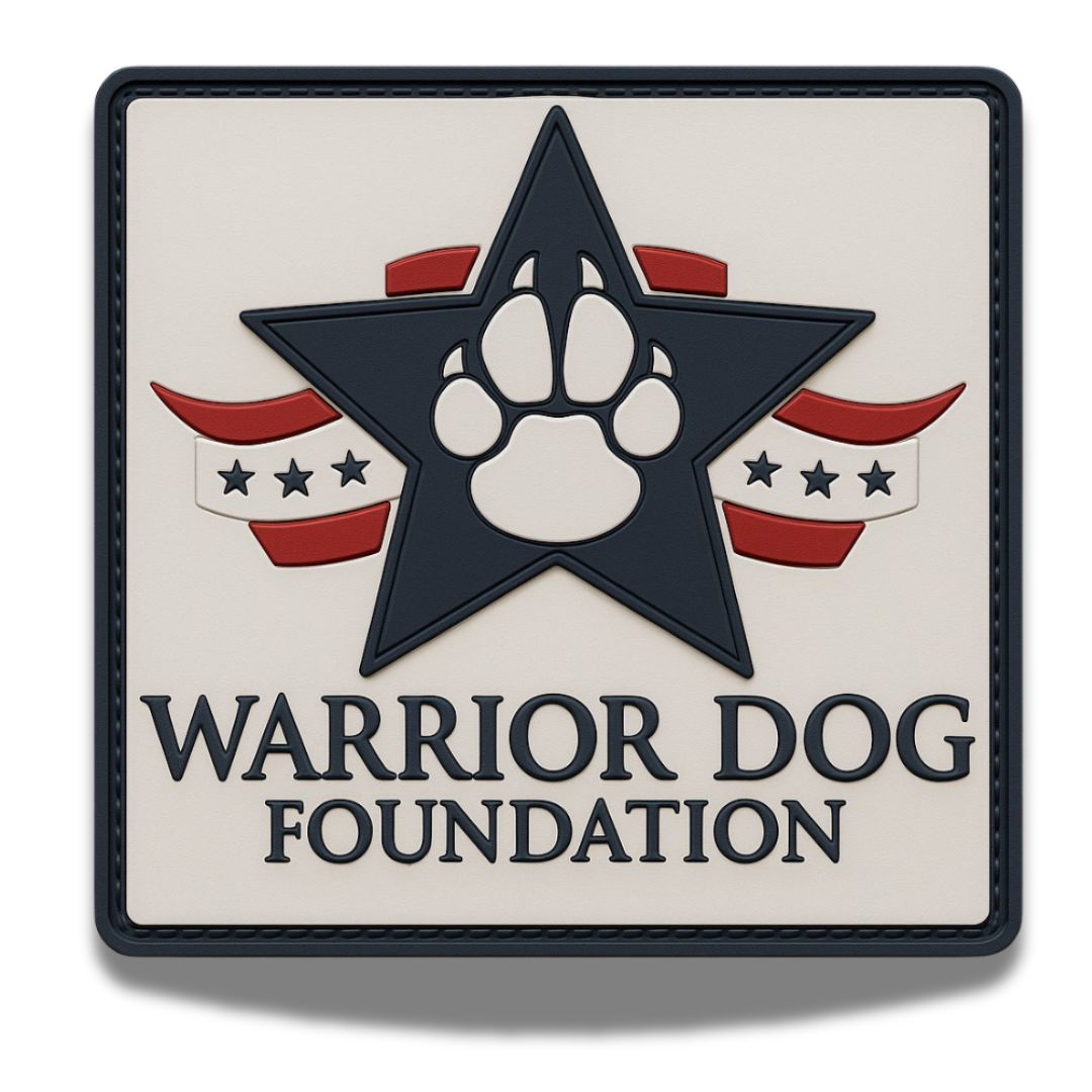 Warrior Dog Patch - 3"x3"