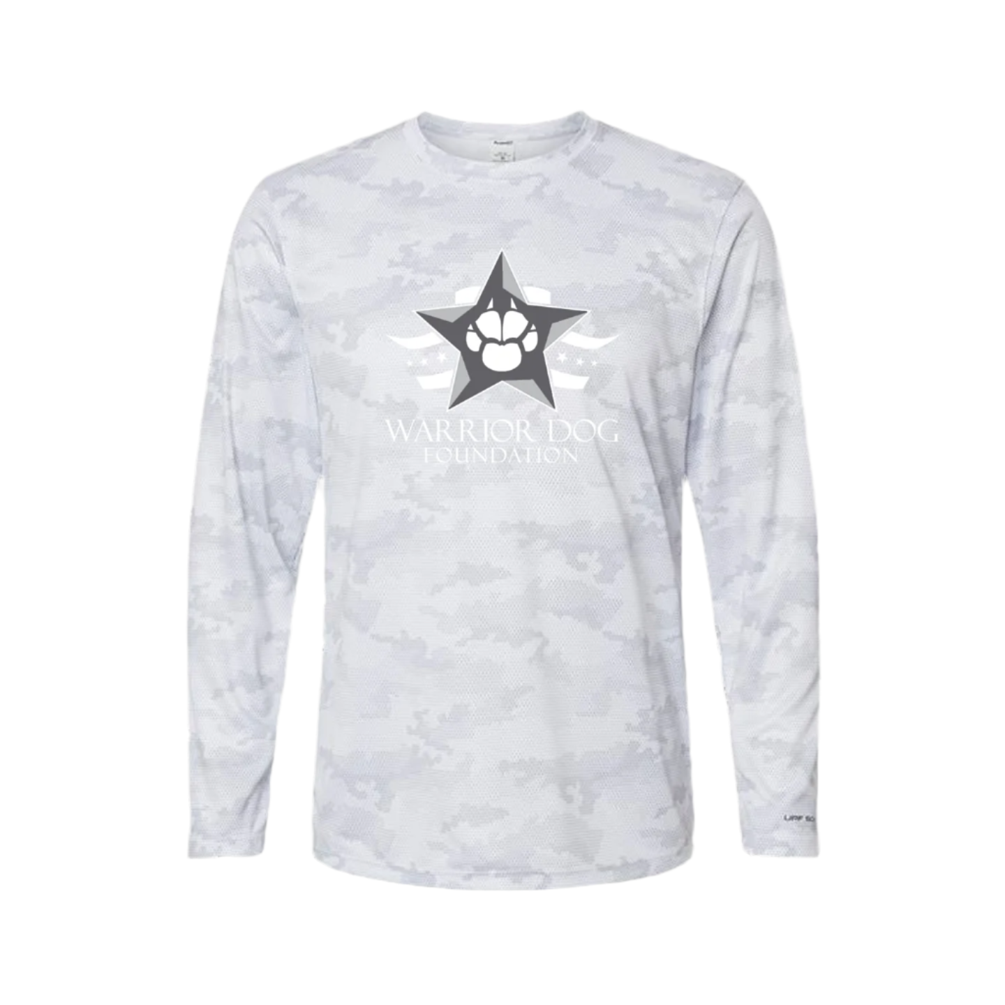 White Camo Long Sleeve Sun Shirt