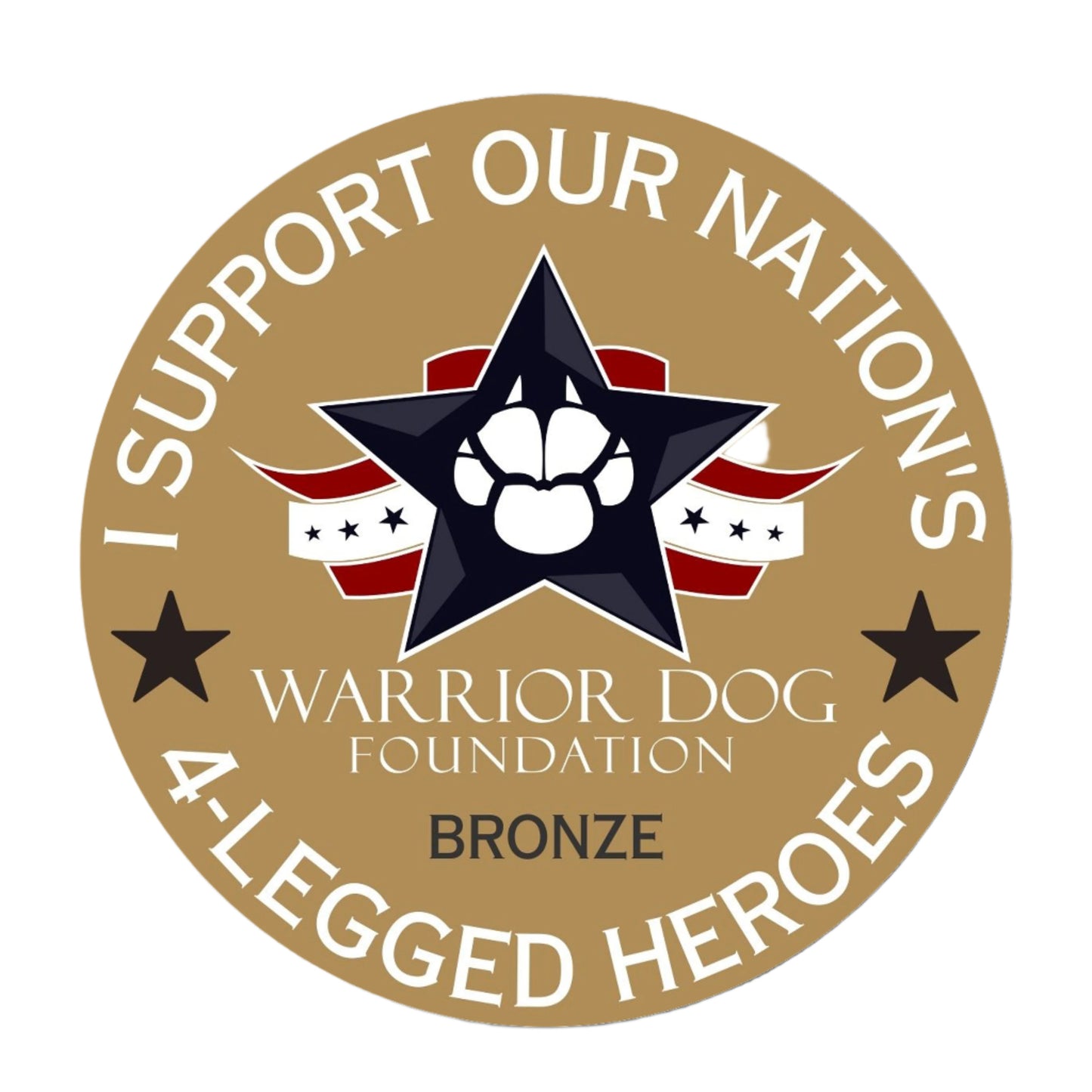 Bronze Supporter Badge + FREE Tactical Multicam Cap w/Flag ($37 Value)