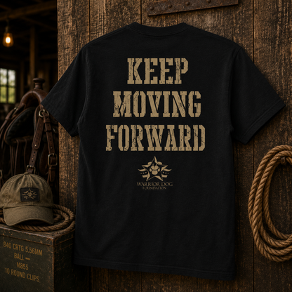 Chris Cappa Keep Moving Forward T-Shirt - Black