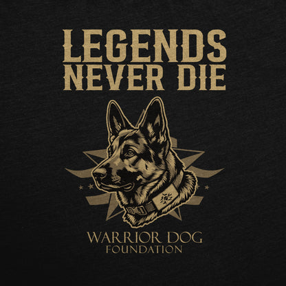 Will Chesney Legends Never Die T-Shirt - Black