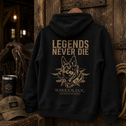 Will Chesney Legends Never Die Hoodie - Black