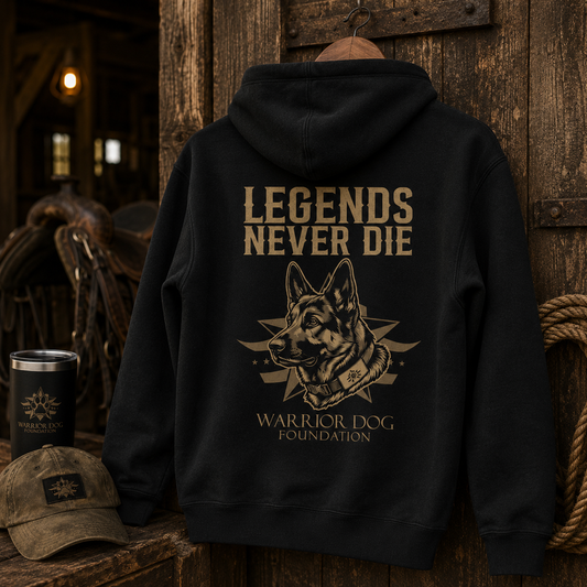 Will Chesney Legends Never Die Hoodie - Black