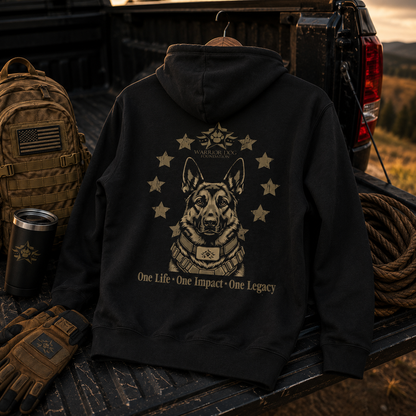 One Life. One Impact. One Legacy Hoodie - Black
