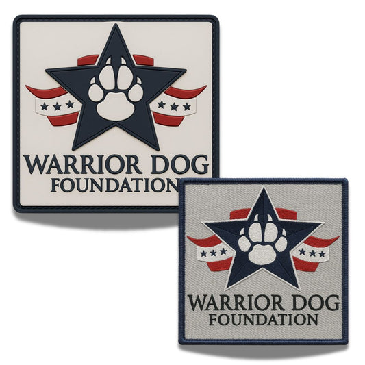 Warrior Dog Patch - 3"x3"