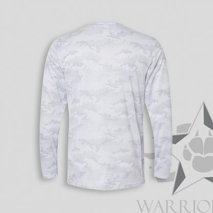 Warrior Dog Foundation Camo Long Sleeve T-Shirt - White