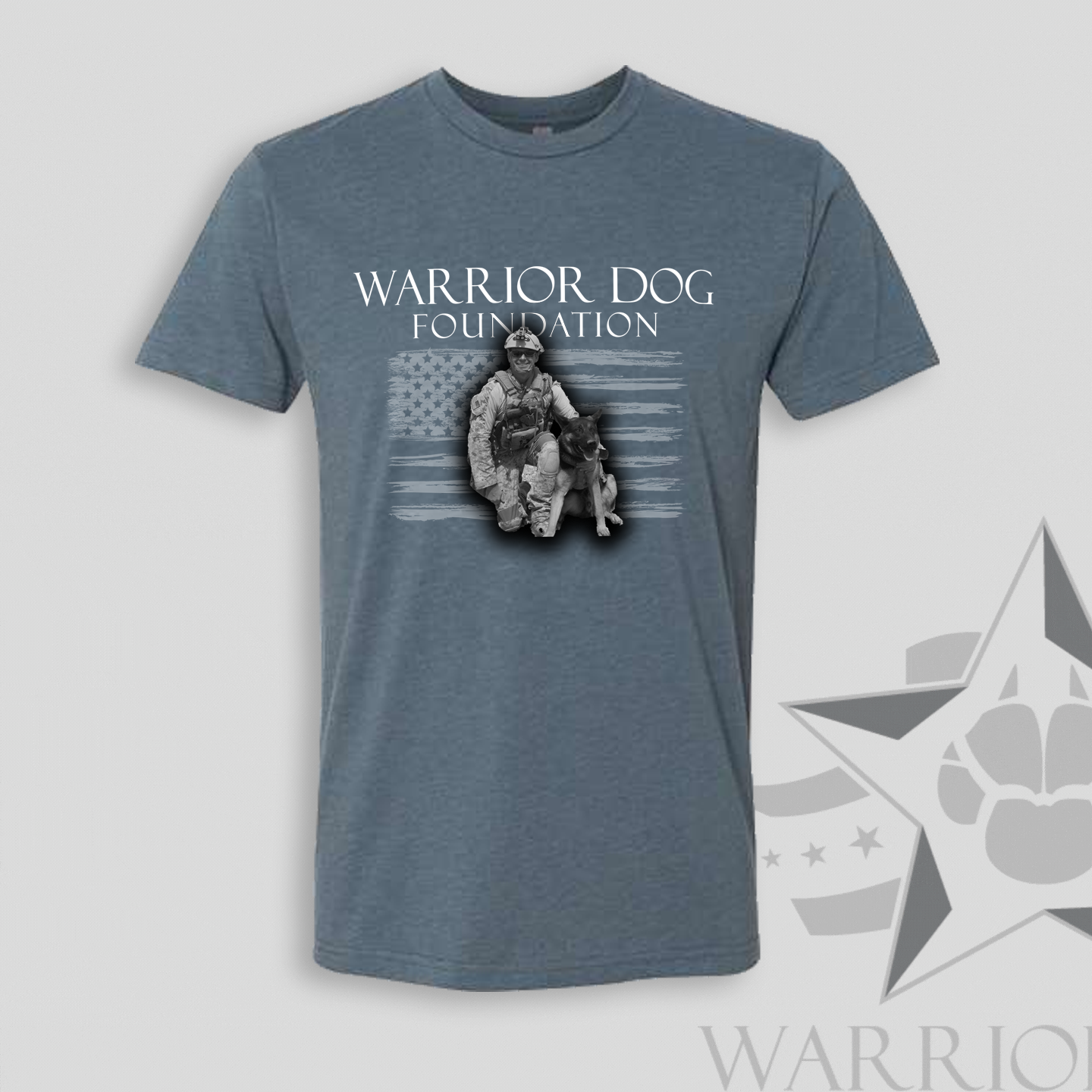 Warrior Dog Foundation Commemorative T-Shirt - Indigo