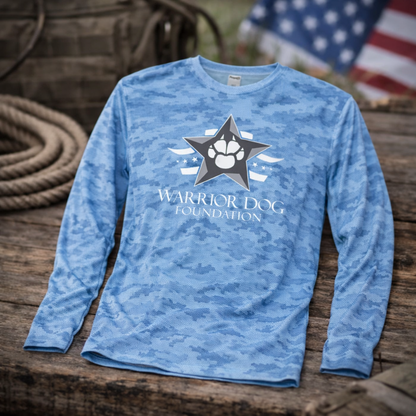 Blue Mist Camo Long Sleeve Sun Shirt