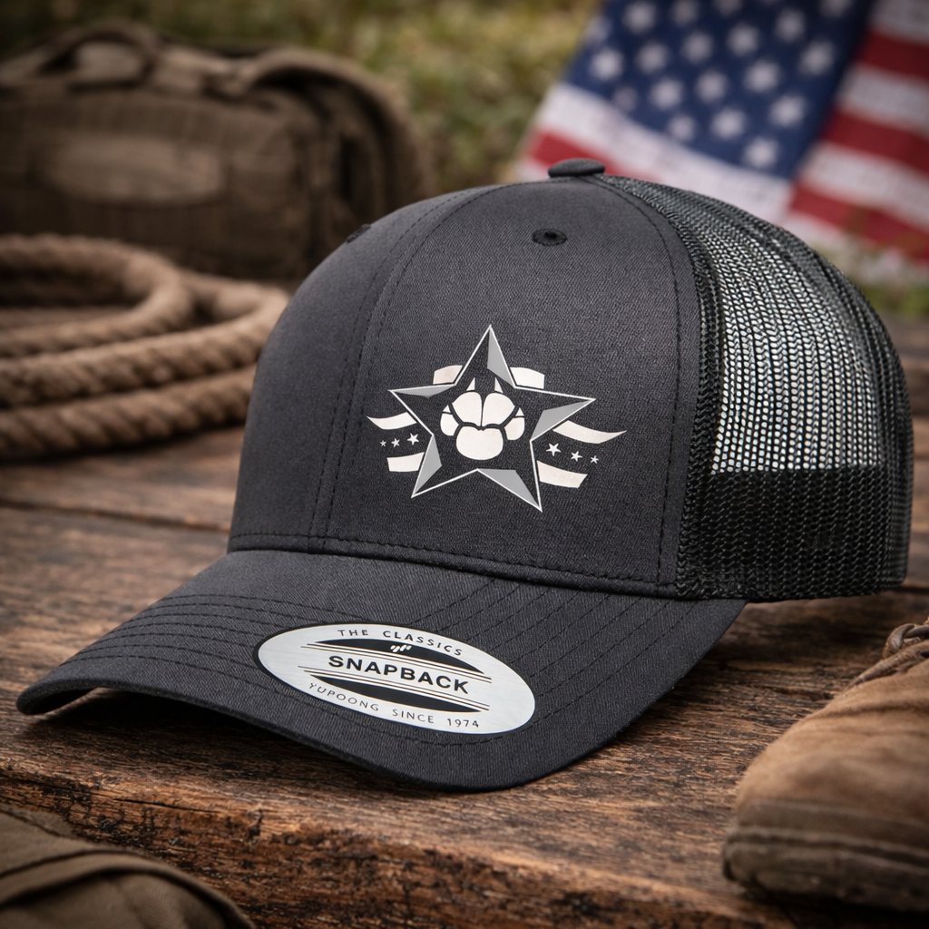 Warrior Dog Foundation Charcoal Hero Hat