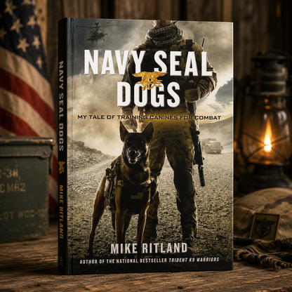 Autographed “Navy SEAL Dogs Book” Paperback