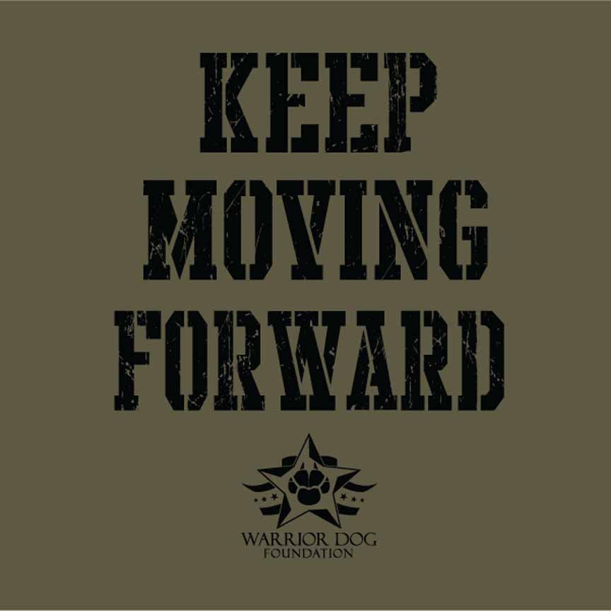 Chris Cappa Keep Moving Forward Hoodie - Olive Drab