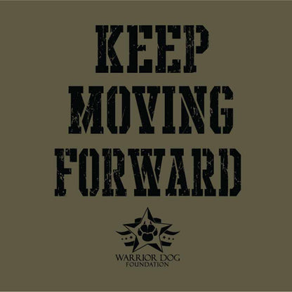 Chris Cappa Keep Moving Forward Hoodie - Olive Drab
