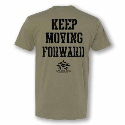 Chris Cappa Keep Moving Forward T-Shirt - Olive Drab