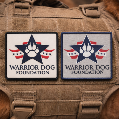 Warrior Dog Patch - 3"x3"