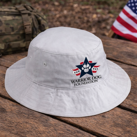 White Bucket Sun Hat