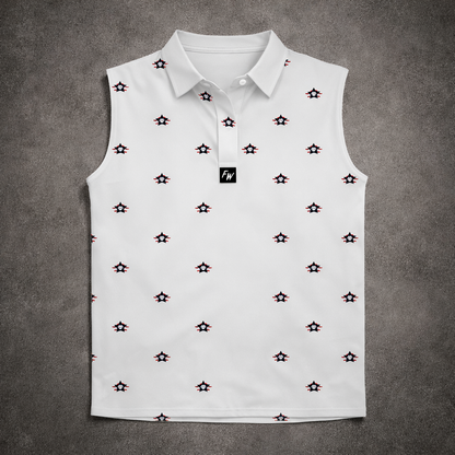 Womens White Polo Shirt