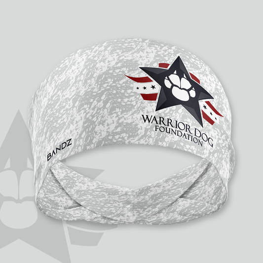 WDF Training Headband - Grey Marble