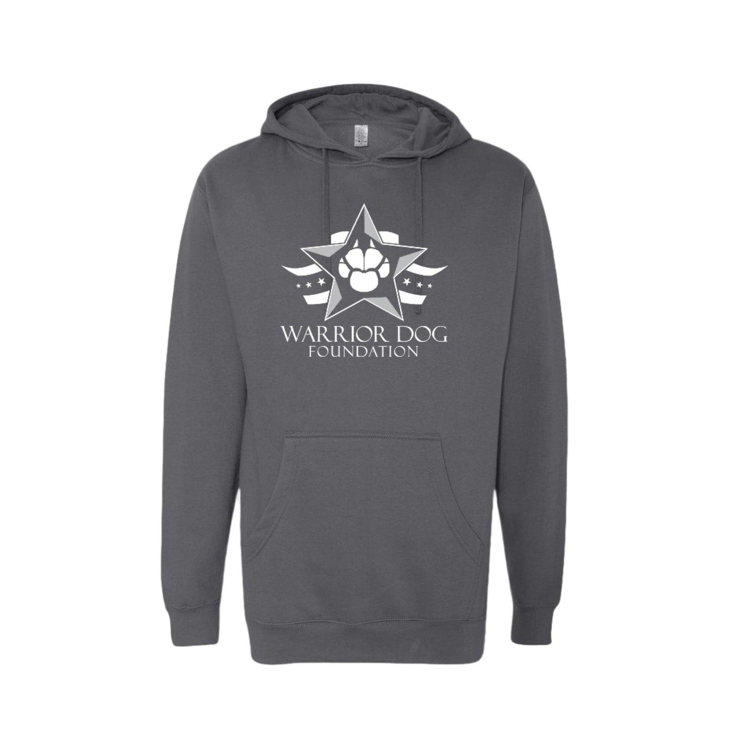 Warrior Dog Foundation Pullover Hoodie - Dark Gray