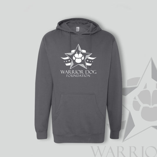 Warrior Dog Foundation Pullover Hoodie - Dark Gray